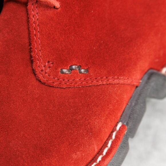 Cole Haan Country Voyager Red Suede Chukka Waterproof Boots Womens Size 8 - Picture 11 of 16